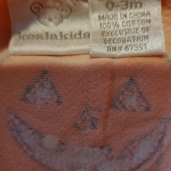 Baby Pumpkin unisex pants 0-3 months - Picture 4 of 4